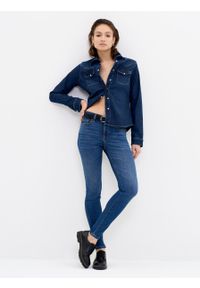 Big-Star - Koszula damska jeansowa Norra 534. Typ kołnierza: kołnierzyk klasyczny. Kolor: niebieski. Materiał: jeans. Styl: klasyczny #6