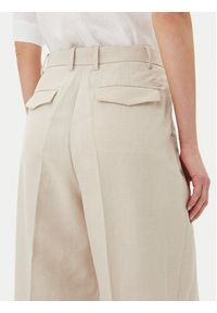 TOMMY HILFIGER - Tommy Hilfiger Spodnie materiałowe WW0WW45460 Beżowy Relaxed Fit. Kolor: beżowy. Materiał: syntetyk #2
