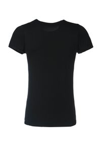 ENDURANCE - Koszulka do jogi Athlecia Julee Loose Fit. Kolor: czarny. Materiał: poliamid. Sport: joga i pilates