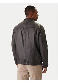 Milestone Kurtka skórzana Oliverio 611099 60770 Szary Regular Fit. Kolor: szary. Materiał: skóra #4