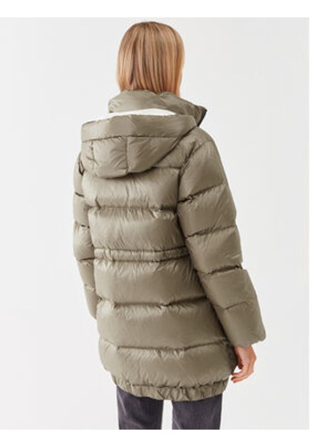 Deha Kurtka puchowa D73880 Beżowy Regular Fit. Kolor: beżowy. Materiał: syntetyk