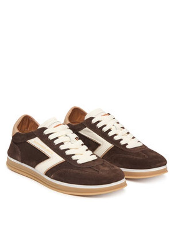 Alexander Smith Sneakersy Thames ASBDTMW 3393 Brązowy. Kolor: brązowy. Materiał: skóra, zamsz