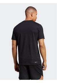 Adidas - adidas T-Shirt Feelready IB8273 Czarny Regular Fit. Kolor: czarny. Materiał: syntetyk, bawełna #6