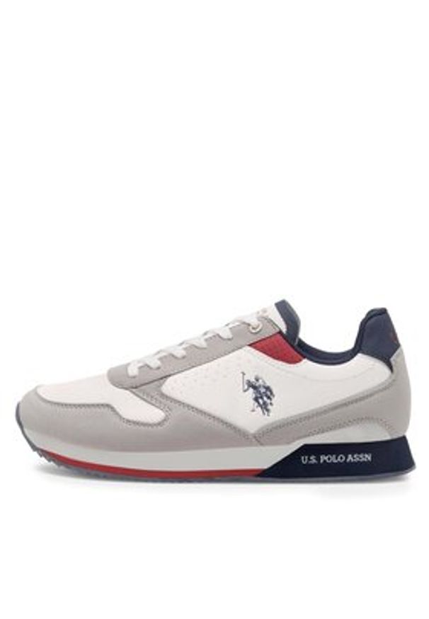 U.S. Polo Assn. Sneakersy NOBIL003M/CHY4 Biały. Kolor: biały