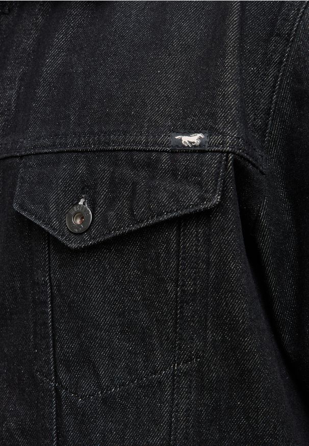 Męska Kurtka Jeansowa Mustang Style Dallas Jacket Denim Black 1016831 4000 880. Materiał: denim, jeans