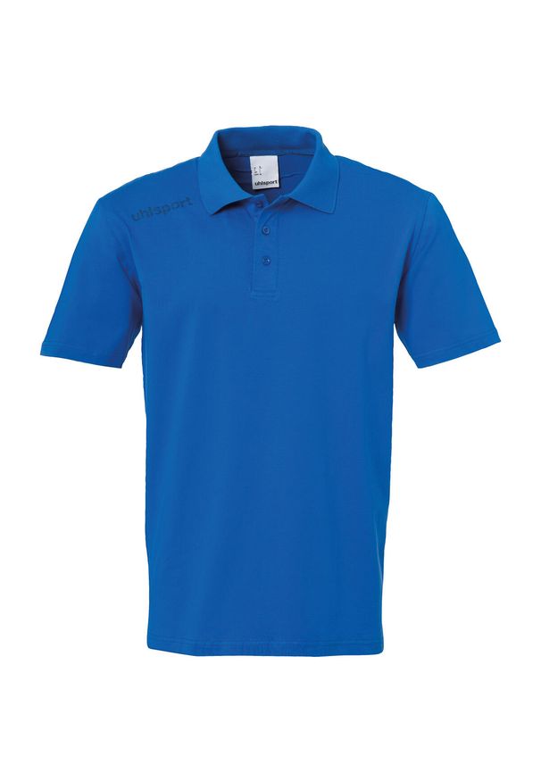 UHLSPORT - Koszulka polo dla dzieci Uhlsport Essential Pro. Typ kołnierza: polo. Kolor: wielokolorowy, niebieski, czarny. Materiał: polar. Sport: piłka nożna