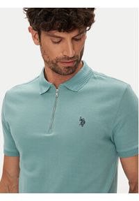 U.S. Polo Assn. Polo MUP3335 Zielony Regular Fit. Typ kołnierza: polo. Kolor: zielony. Materiał: bawełna