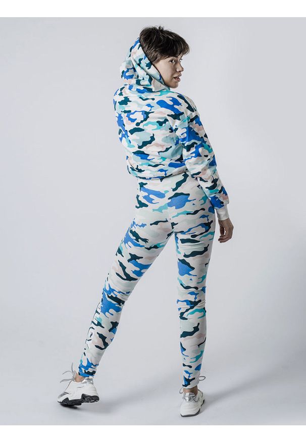 Juicy Couture Legginsy | JWTKB208337 | Logo Legging | Kobieta | Wielokolorowy. Kolor: wielokolorowy. Materiał: wiskoza, poliester, elastan. Wzór: nadruk
