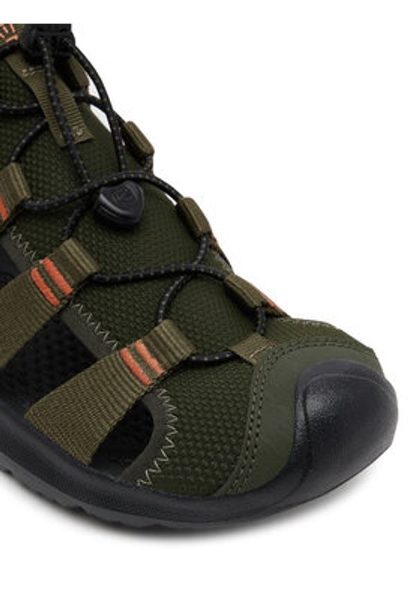 keen - Keen Sandały Seanik H2 M 1030387 Khaki. Kolor: brązowy. Materiał: materiał