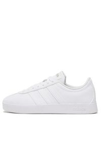 Adidas - adidas Sneakersy VL Court 2.0 B42314 Biały. Kolor: biały. Materiał: skóra