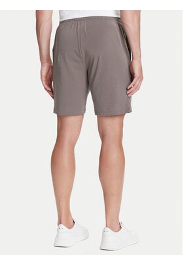 BOSS Szorty sportowe Mix&Match 50515314 Brązowy Regular Fit. Kolor: brązowy. Materiał: bawełna. Styl: sportowy