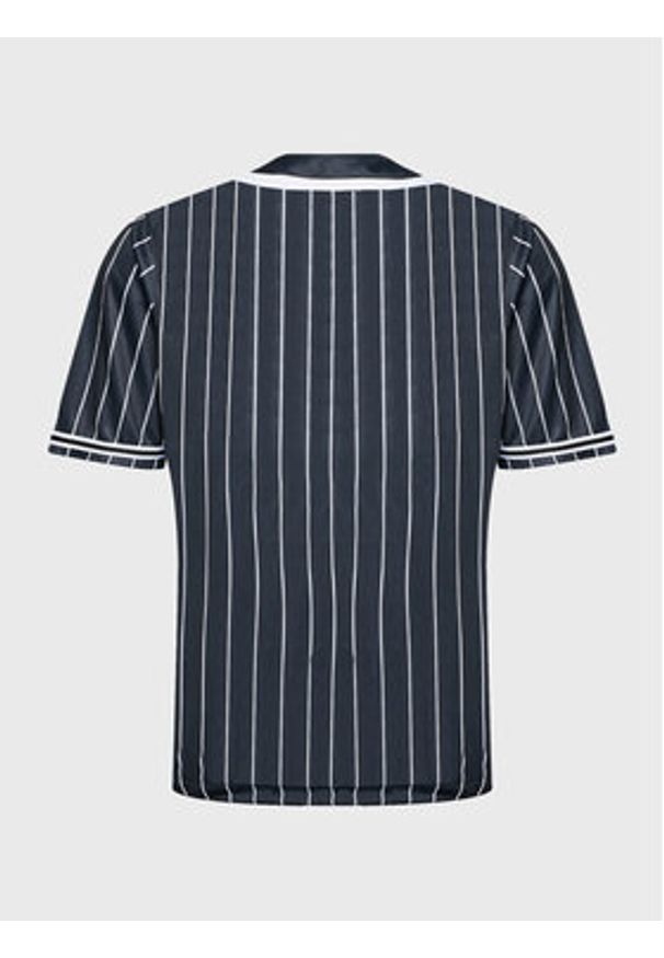 Karl Kani T-Shirt Serif Pinstripe Baseball 6033360 Czarny Relaxed Fit. Kolor: czarny. Materiał: syntetyk