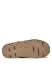 Mou Śniegowce Eskimo Bounce Sneaker FW531009A Brązowy. Kolor: brązowy. Materiał: skóra #2