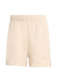 Adidas - Szorty Soft Lux. Kolor: biały. Sport: fitness #1