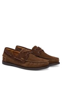 Hugo - HUGO Mokasyny Darcy 50568851 Brązowy. Kolor: brązowy. Materiał: skóra, zamsz #6