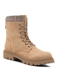 Clara Barson Trzewiki LORETTA WS6102-08 Beżowy. Kolor: beżowy. Materiał: syntetyk #4