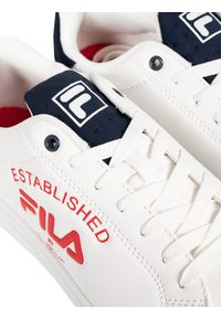 Fila Sneakersy "Crosscourt 2" | FFM0195 | Mężczyzna | Biały. Nosek buta: okrągły. Kolor: biały. Materiał: skóra ekologiczna #4