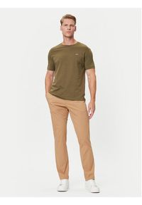 GANT - Gant T-Shirt Shield 2003184 Zielony Regular Fit. Kolor: zielony. Materiał: bawełna #3