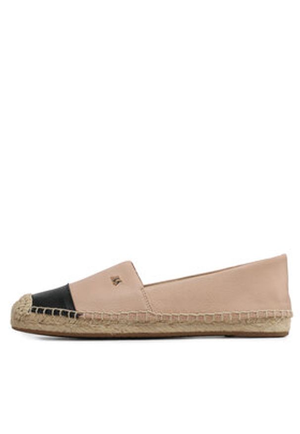 MICHAEL Michael Kors Espadryle Kendrick Toe Cap 40S8KNFP2L Beżowy. Kolor: beżowy. Materiał: skóra