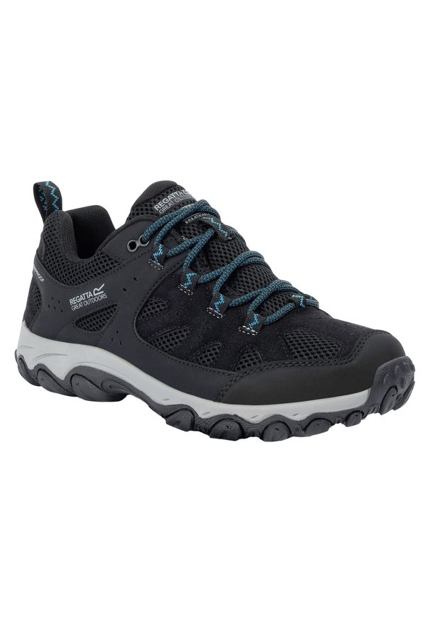 Regatta - Damskie Buty Do Chodzenia Edgepoint IV Low. Kolor: niebieski, czarny, wielokolorowy