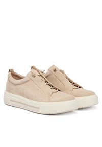 Caprice Sneakersy 9-23709-44 Beżowy. Kolor: beżowy. Materiał: skóra, zamsz #7