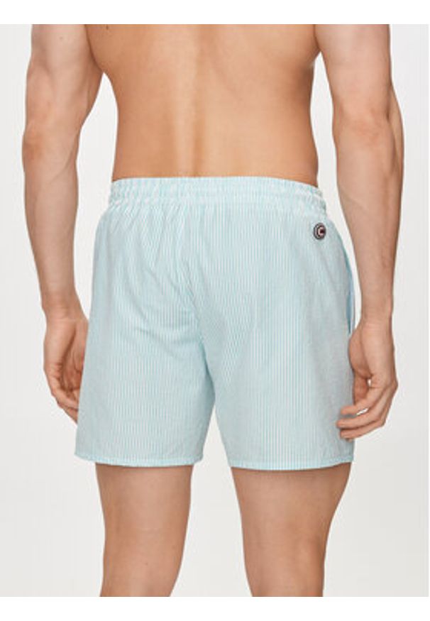 Colmar Szorty kąpielowe 7278R 7XP Zielony Regular Fit. Kolor: zielony. Materiał: syntetyk
