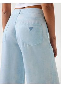 Guess Spodnie materiałowe 176485 Niebieski Slim Fit. Kolor: niebieski. Materiał: syntetyk #6