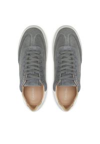 Calvin Klein Sneakersy Cupsole Lace Up - Sue HW0HW02436 Szary. Kolor: szary. Materiał: skóra, zamsz