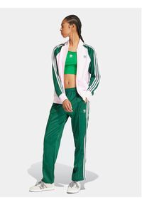 Adidas - adidas Spodnie dresowe adicolor Classics SST IM9818 Zielony Loose Fit. Kolor: zielony. Materiał: bawełna #6