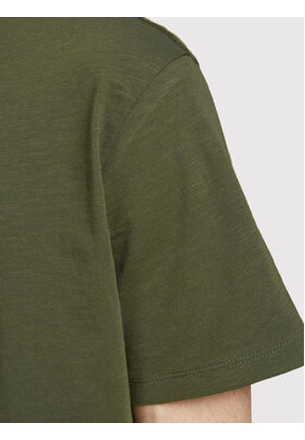 Jack & Jones - Jack&Jones T-Shirt Basher 12182498 Zielony Regular Fit. Kolor: zielony. Materiał: bawełna