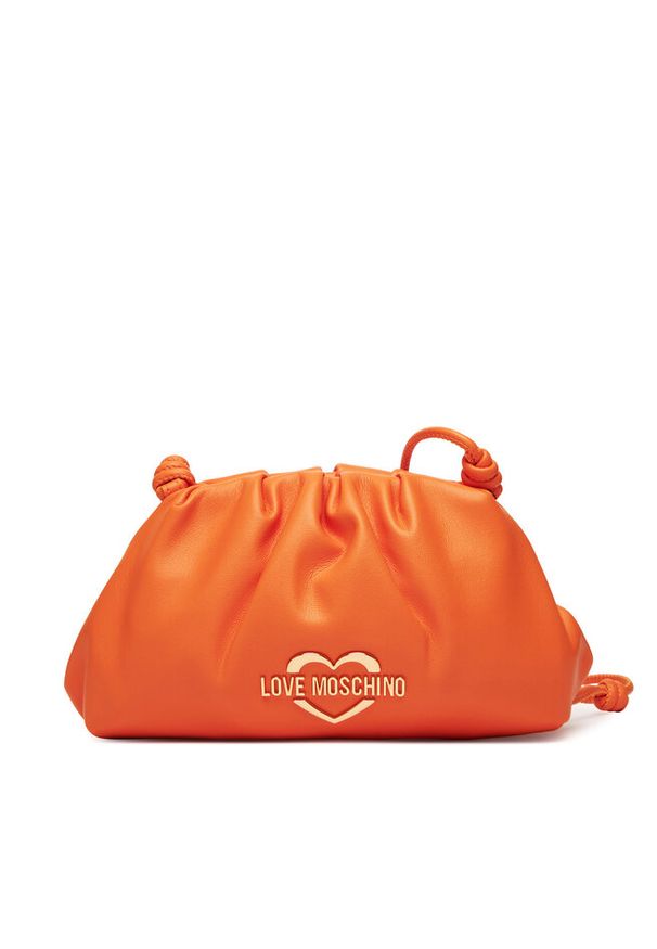 Love Moschino - Torebka LOVE MOSCHINO. Kolor: pomarańczowy