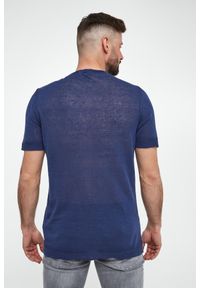 Liu Jo - Sweter męski lniany LIU JO. Materiał: len