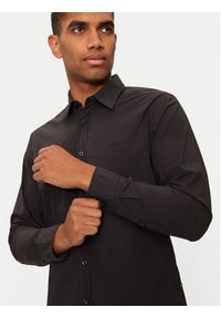 BOSS - Boss Koszula 50518304 Czarny Regular Fit. Kolor: czarny. Materiał: bawełna #4