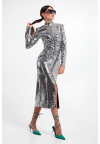 Notes du Nord - Sukienka NOTES DU NORD. Wzór: nadruk, geometria #1