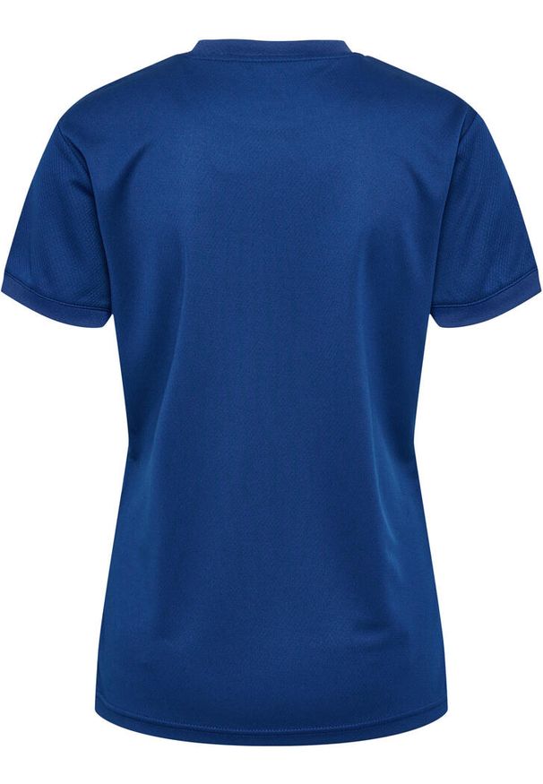 Damski jersey Hummel Q4 Poly. Kolor: niebieski. Materiał: jersey. Sport: kolarstwo