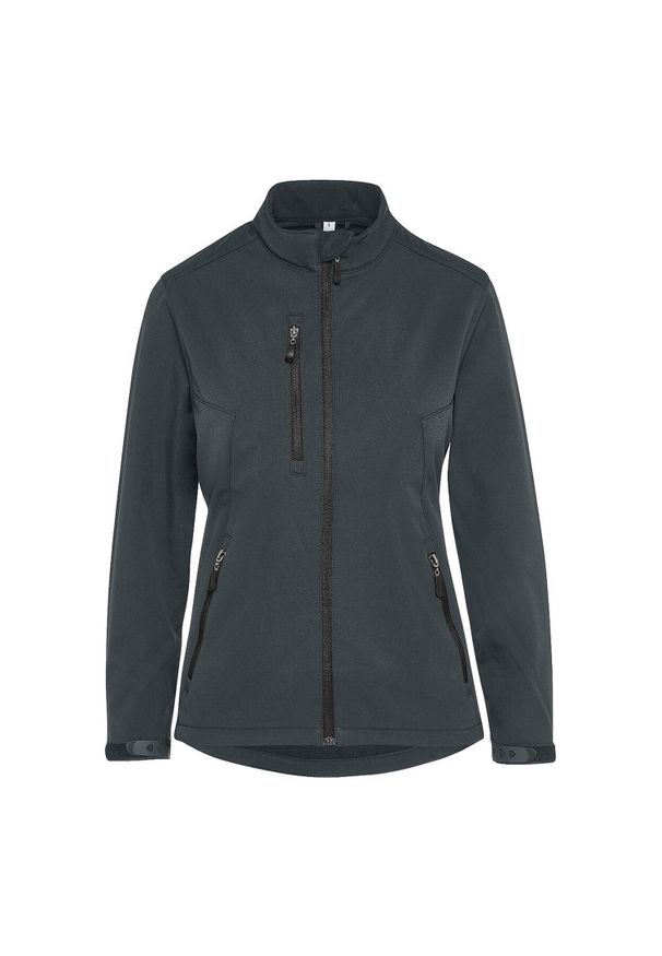 SG - Kurtka Soft Shell Bez Metki Dla Kobiet. Kolor: wielokolorowy, szary, brązowy