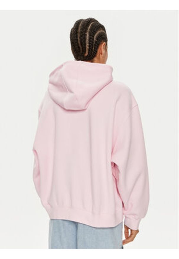 Adidas - adidas Bluza adicolor Essentials IR5927 Różowy Oversize. Kolor: różowy. Materiał: bawełna