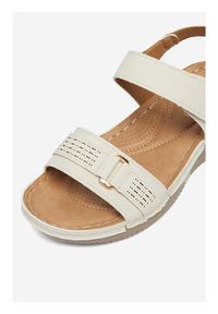 Go Soft Sandały CEO-WYL05010-09 Écru. Kolor: kremowy. Materiał: skóra #7