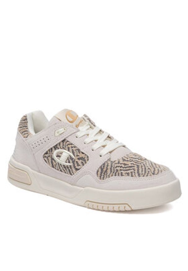 Champion Sneakersy ZN80 LOW MINDFUL S1170-WW017 Beżowy. Kolor: beżowy. Materiał: skóra, zamsz