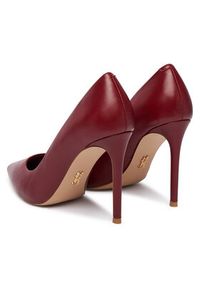 Steve Madden Szpilki Thrive Pump SM11003887 Bordowy. Kolor: czerwony. Materiał: skóra. Obcas: na szpilce #6