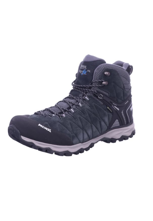 MEINDL - Buty turystyczne męskie Mondello Mid z membraną Gore - Tex. Kolor: czarny. Technologia: Gore-Tex. Sport: turystyka piesza