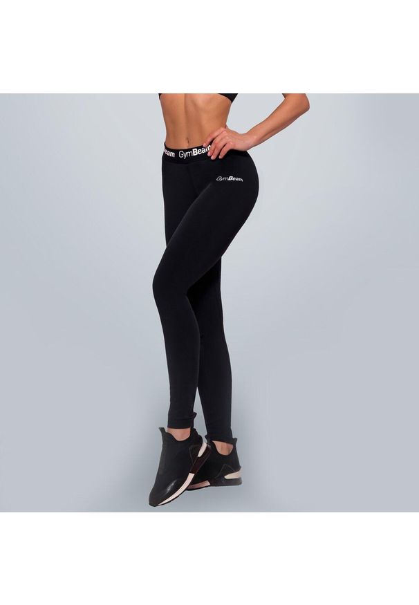 GYMBEAM - Leggisy GymBeam Simple. Kolor: czarny. Sport: fitness