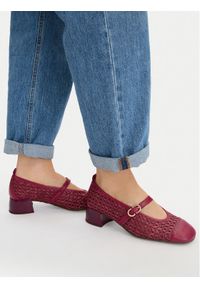 Hispanitas Czółenka RHV264686 C005 Czerwony. Kolor: czerwony. Materiał: materiał #1