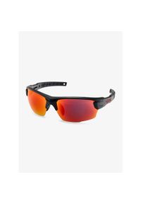 Okulary do biegania GOG Steno - black/poly.red. Kolor: czarny