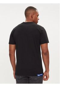 Karl Lagerfeld Jeans T-Shirt 241D1700 Czarny Slim Fit. Kolor: czarny. Materiał: bawełna #3