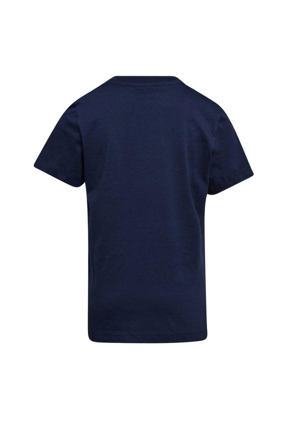 Diadora - Koszulka chłopięca DIADORA JB.SS T-SHIRT 5PALLE. Kolor: niebieski. Sport: piłka nożna