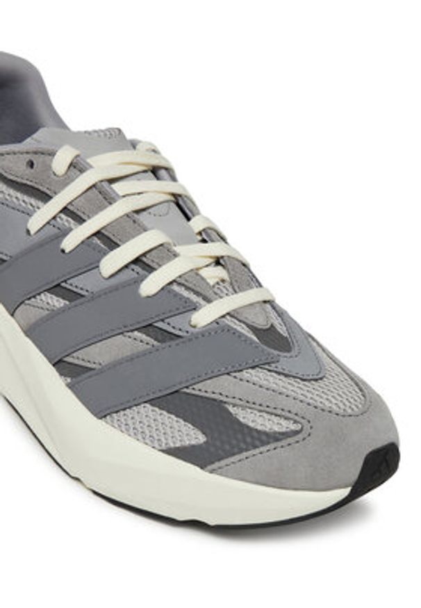 Adidas - adidas Sneakersy Lightblaze IH8607 Szary. Kolor: szary. Materiał: materiał