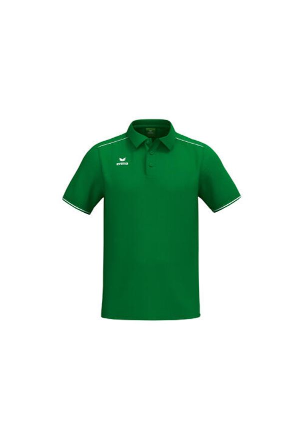 ERIMA - Polo Erima CMPT. Okazja: na co dzień. Typ kołnierza: polo. Kolor: biały, wielokolorowy, zielony. Materiał: tkanina. Styl: casual, sportowy