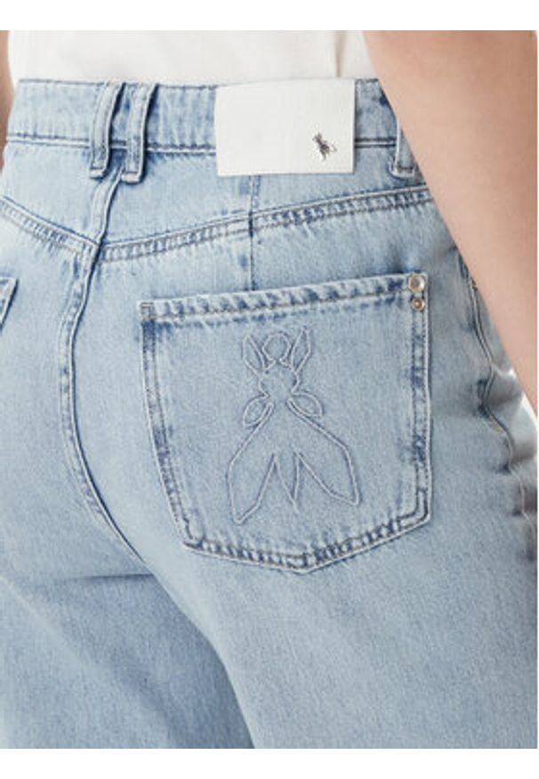 Patrizia Pepe Jeansy 2P1772/D070-CB21 Niebieski jasny Straight Fit. Kolor: niebieski