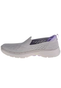 skechers - Buty sportowe Sneakersy damskie, Skechers Go Walk 6 - Valerie. Kolor: szary. Sport: turystyka piesza